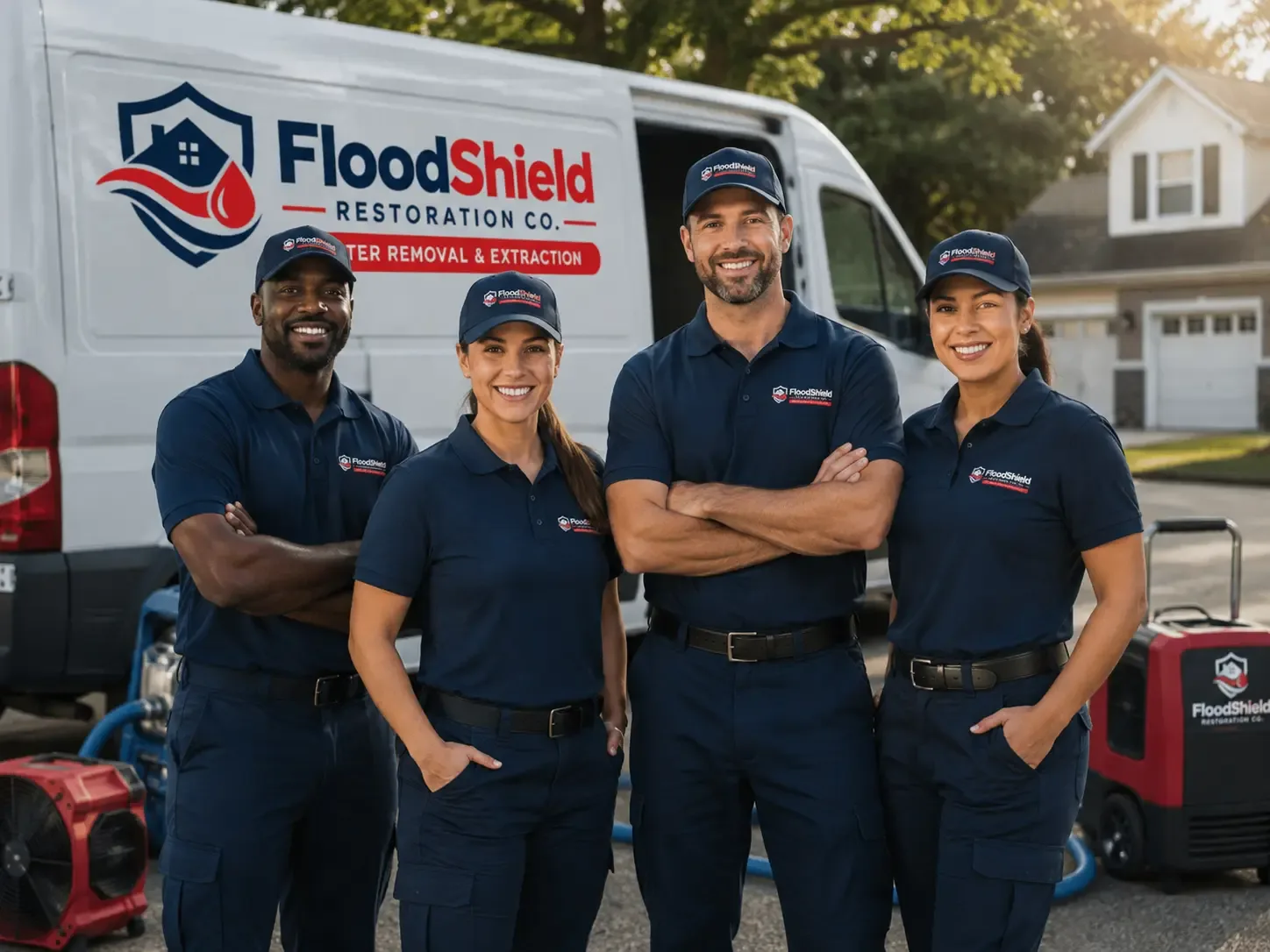 Flood Damage Restoration company in Woodsboro, TX
